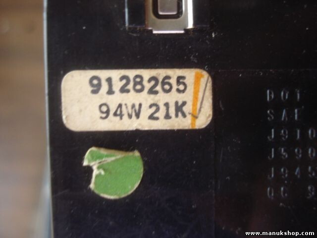 Interruptor de emergencia warning Volvo 960 850 9128265 ALPS 4970