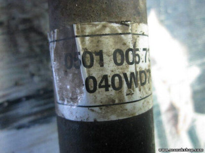 Palier transmision trasero izquierdo Mercedes-Benz 0501005731 040WD760011 REV.B