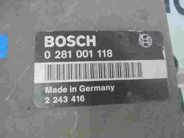 Centralina BMW 3 5 E36 E34 2243416 2244601 3K4 BOSCH 0281001118 28RT8694