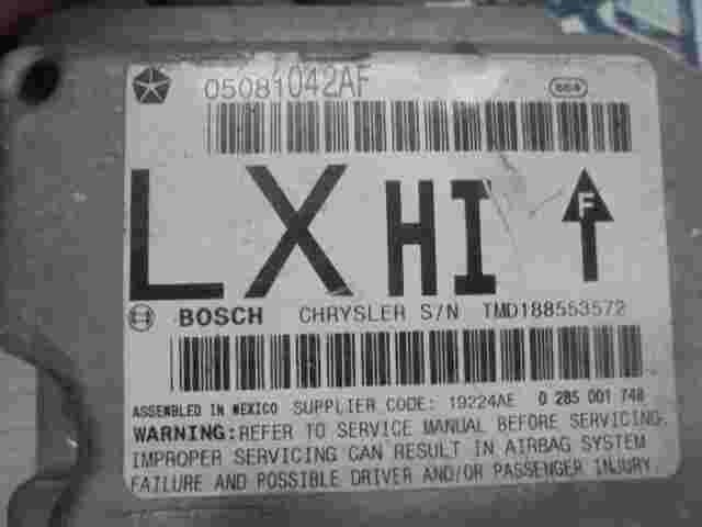 Sensore di impatto airbag Chrysler 300/300C LX HI 05081042AF 0285001748