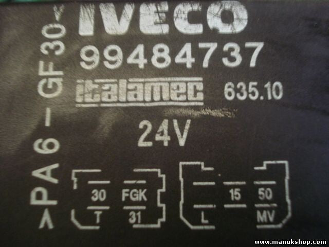 Control de velocidad Iveco Cargo ML 120 ITAIAMEC 635.10 24V 99484737