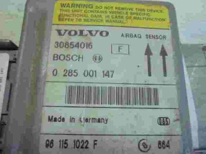Airbag Centralita Volvo S40 V40 30854016 30854016 F 961151022F BOSCH 0285001147