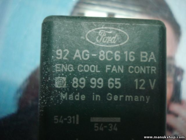 Relé del ventilador del radiador Ford Escord 12V 92AG8C616BA 92 AG 8C6 16 BA