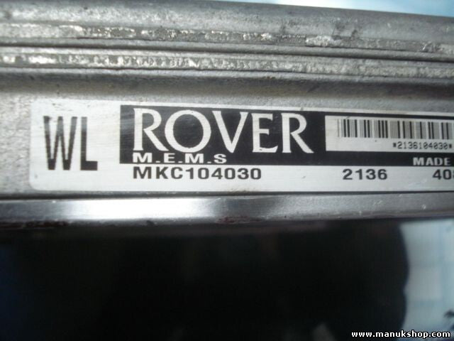 Centralita del motor Rover 400 Hatchback RT 416 Si 1995/05-2000/03 MKC104030