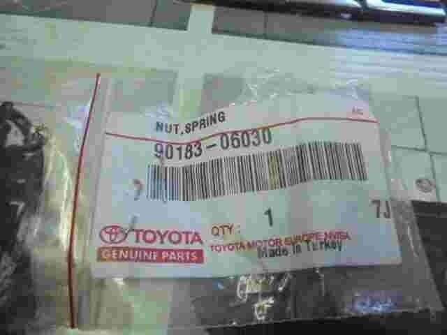 Nut Spring  Toyota RAV4 (III) Tundra (II) Corolla (160) 4Runner 9018306030