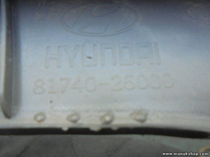 Cubierta del maletero Hyundai Santa Fé I SM 2.0 2001/08-2006/03 8174026000