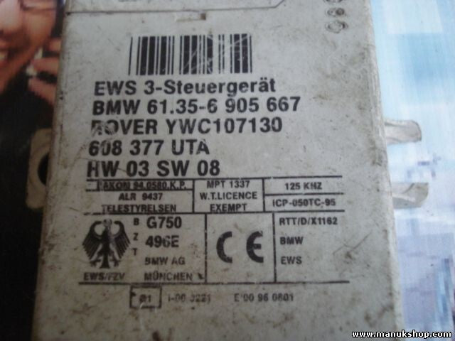 Relé  BMW E38 E39 E46 61356905667 6905667 608377UTA YWC107130