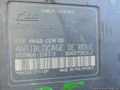 ABS Centralita Citroen C5 10096011473 10.0960-1147.3 ATE ESP MK60 00007503C2