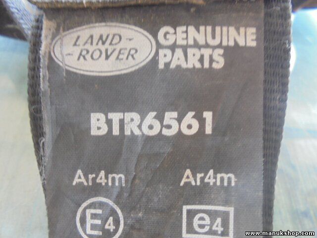Cintura di sicurezza anteriore sinistra Land Rover 90/110 Defender TD5 BTR6561
