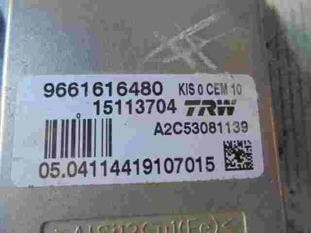 ESP Centralita  Peugeot 407 9661616480 TRW 15113704 A2C53081139