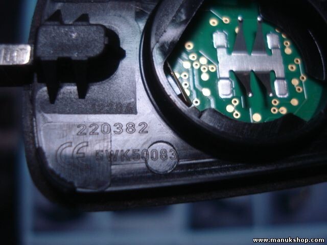 mando control remoto Opel Valeo 433Mhz 13574860 5WK50083