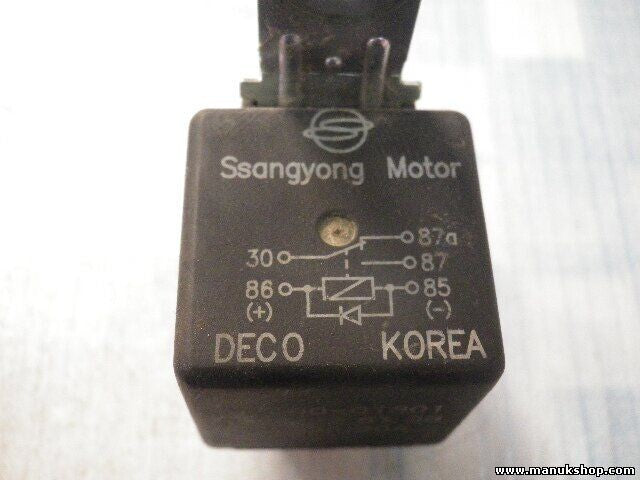 Relé Ssang Yong 8419001301 6618225138 661 822 51 38 12V 20 30A