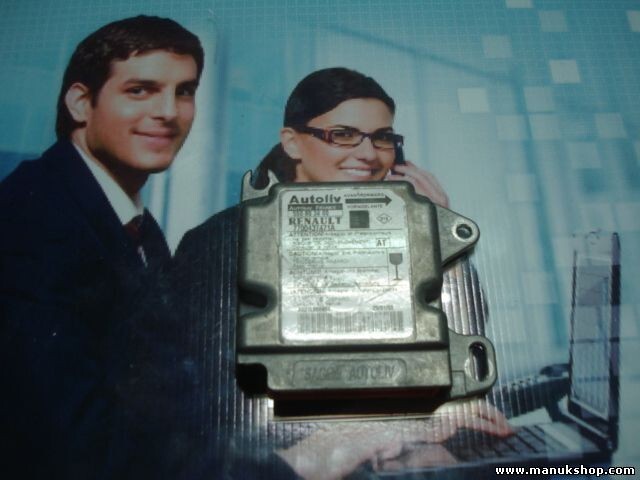 Sensor de impacto de airbag Renault Scenic (AT) 7700437471A AUTOLIV 550803800