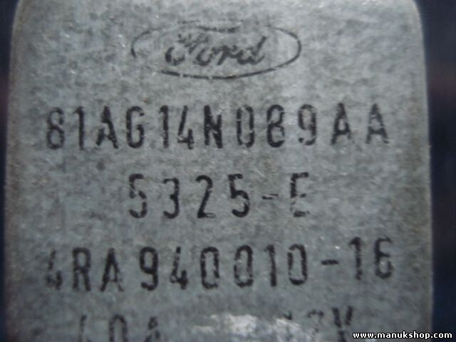 Relé de la bujía incandescente Ford Fiesta KA Escort Mondeo Sierra 81AG14N089AA