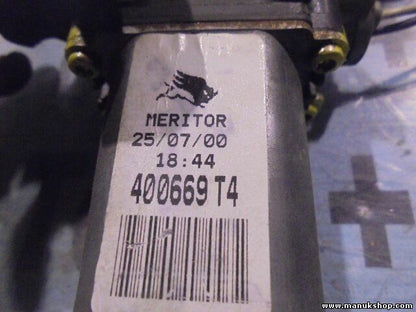 Mecanismo de elevalunas trasero izquierdo Renault Scénic 8200044416 J54AR 250-00