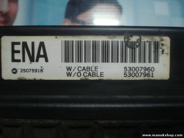 CENTRALINA JEEP CHEROKEE 2.1L ENA 53007960 53007961 25075918