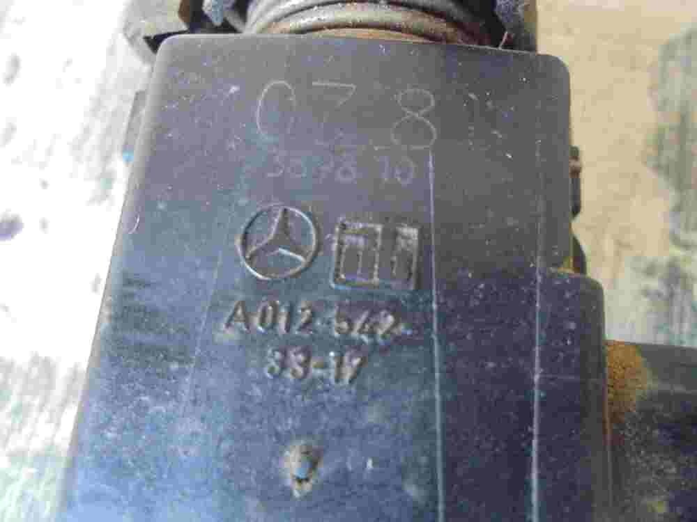 Posición del pedal del acelerador Mercedes-Benz 078 A0125423317 A 012-542-33-17