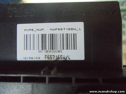 Resistencia calefaccion Renault Megane F657165WL F657165W/L VALEO N0F657165WL 