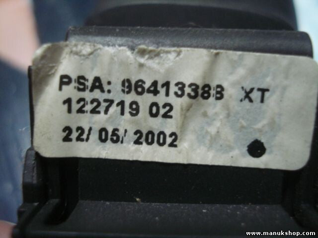 Interruptor de la columna de dirección Radio Peugeot 307 9643454880 96413388XT