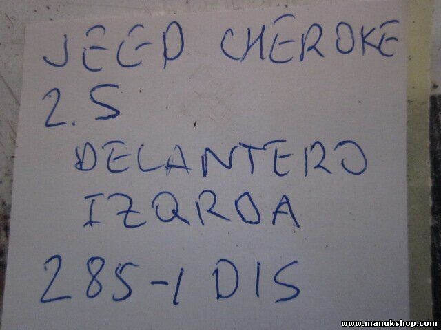 Palier transmision delantero izquierdo JeepCherokee I ZJ 2.5 2851D15 285-1D15