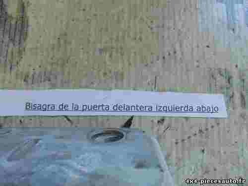 Bisagra de la puerta delantera izquierda abajo Porsche Cayenne 7L0831411A