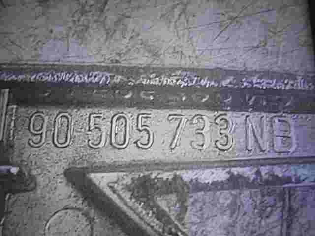 Emblema posteriore Opel Vectra 90505733 90505733NB 90 505 733 NB