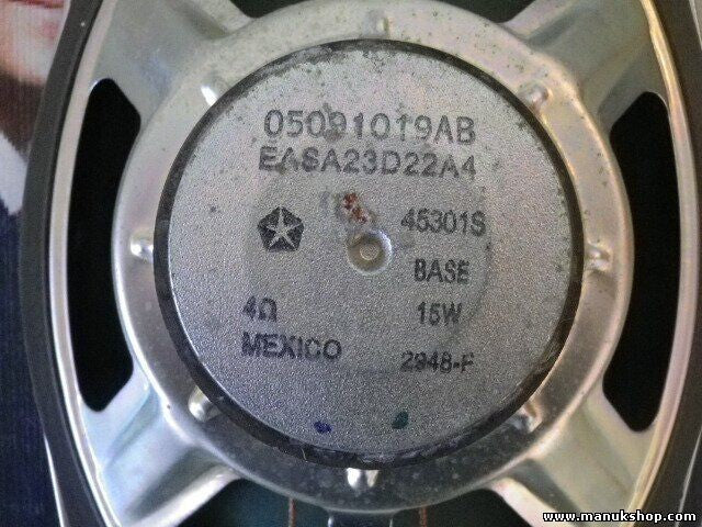 Altavoces Bose de gama media Jeep Chrysler 05091019AB EASA23D22A4 45301S 294B-F