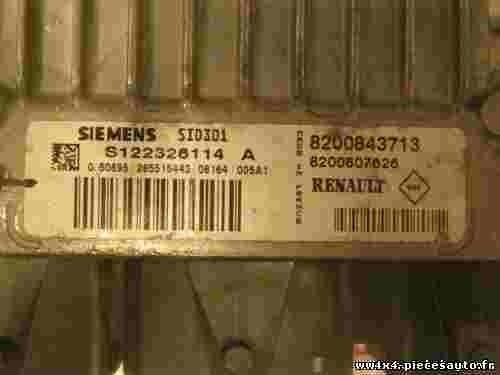 Centralita Renault Grand Scenic SID301 SIEMENS S122326114A 8200843713 8200807626