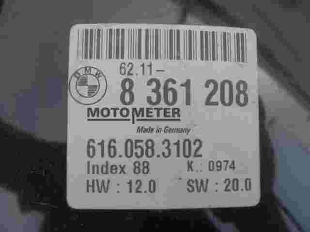 Cuadro de instrumentos BMW E36 62118361208 8361208 6160583102 Index 88 K0974