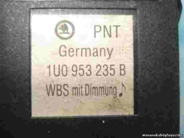 Interruptor de emergencia Skoda Octavia Combi  1U0953235B 1UO953235B