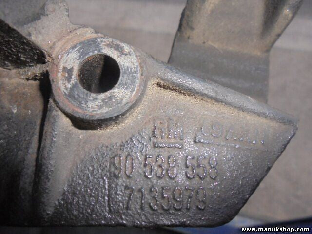 Soporte del motor Opel Zafira 2.0 2001 90538558 90 538 558 7135979