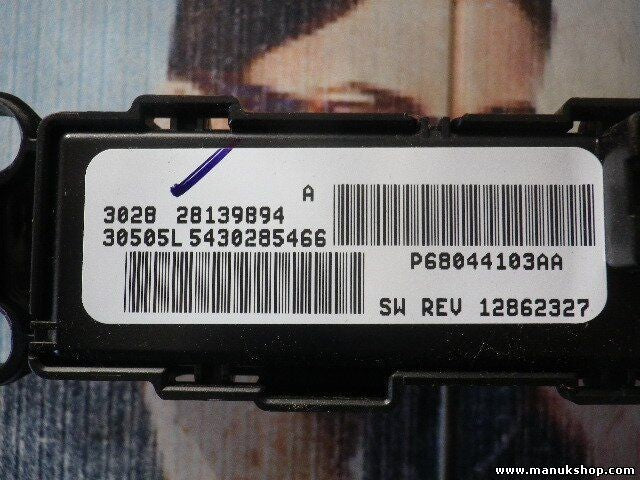 Interruptor de emergencia warning Chrysler Dodge Caliber P68044103AA 68044103AB