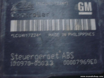 ABS Centralita Opel Astra H LCU4I17Z24 00007969E0 ATE 10097005033 10.0970 0503.3