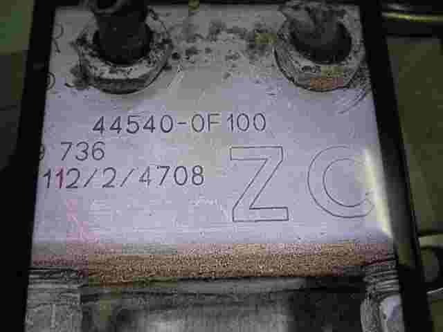 Unidad hidráulica del ABS Toyota Corolla Verso 445400F100 2265106455 0265956504