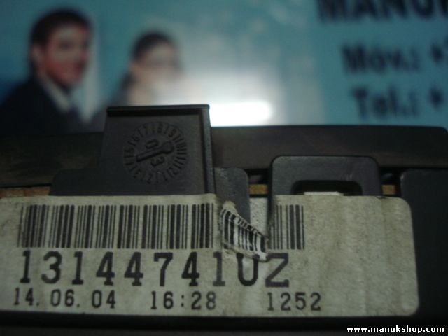 Cuadro de instrumentos Opel 110080123040 502562 24 13144741UZ 13144741 UZ