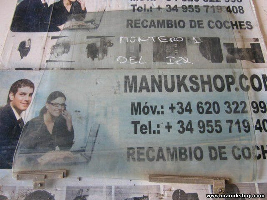 Cristal delantero izquierdo Mitsubishi  Pajero Montero 43R00034 M274AS2DOT20 E6