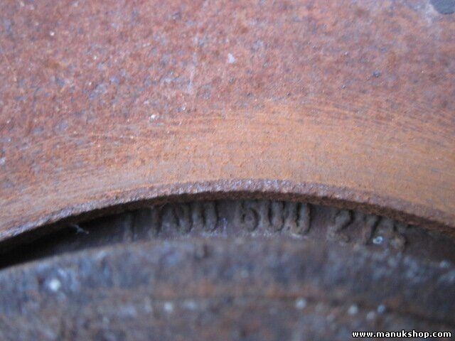 Disco de freno Renault Scenic I 1.9 DCi RX4 7700600275 7700 600 275