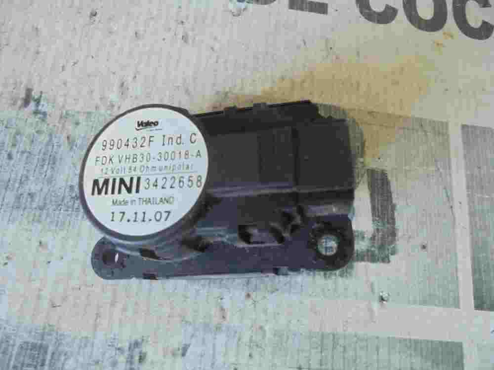 Calefacción actuador Mini Cooper 3422658 VALEO 990432F ind.C FDK VHB3030018A 