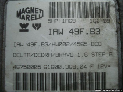 Centralita Fiat Brava IAW49FB3 46750005 IAW 49F B3 0046750005