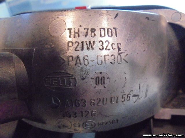 Luz de freno trasera Mercedes-Benz A1638200156 A 163 820 01 56 TH78DOT P21W32CP