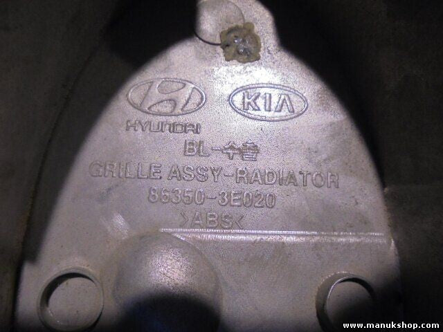 Parrilla rejilla frontal delantera Kia Sorento 2003-2009 863503E020  86350-3E020