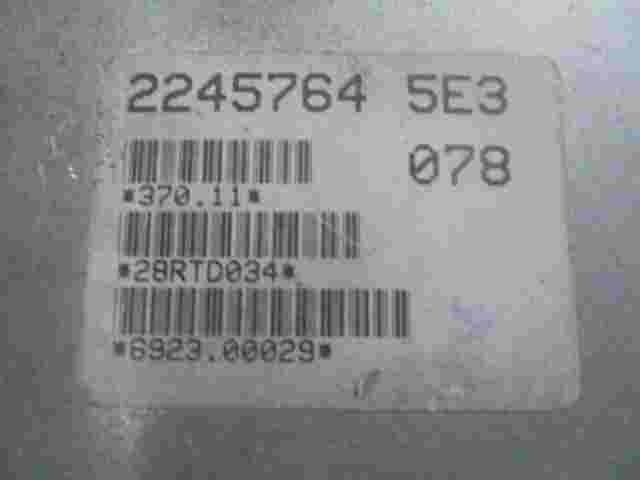 Centralina BMW 5 E34 525 2244735 2245764 5E3 BOSCH 0281001184 28RTD034