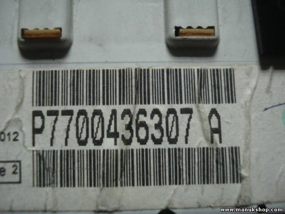 Pantalla del salpicadero Renault Clio Laguna Megane P7700436307A 21656209-5 A