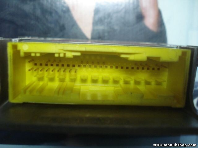 Sensor de impacto de airbag VW Volkswagen 6QO909605B INDEX 02 SIEMENS 5WK4 2869