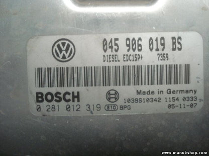 Centralita del motor Skoda Fabia VW Polo Seat Ibiza 1.4 TDI 045906019BS