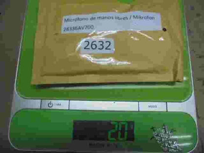 Micrófono de manos libres Nissan Primera P12 Bj 01-06 28336AV700