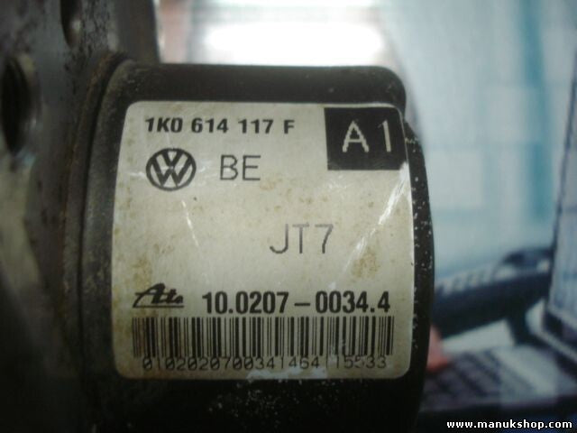 Unidad hidráulica del ABS Skoda 1K0907379N 1K0614117F MABS 1KO907379N 1KO614117F