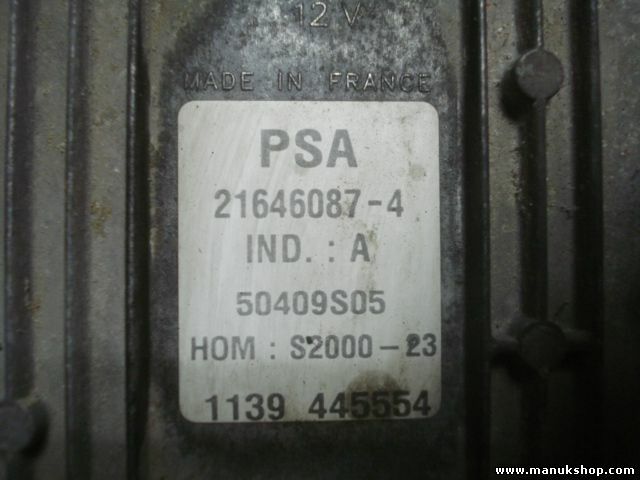 Centralita Peugeot 206 SAGEM PSA 9643134680 9637706180-05 HOMS200023 21646087-4 