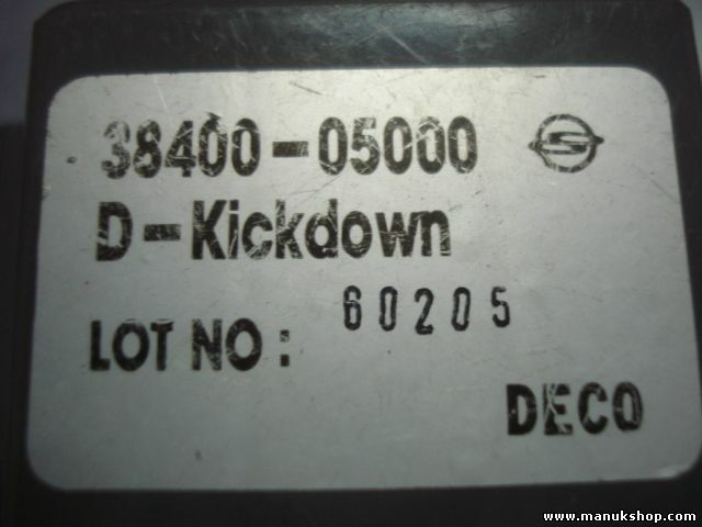 SsangYong Musso relè kickdown disconnessione 38400-05000 3840005000 D-KICKDOWN