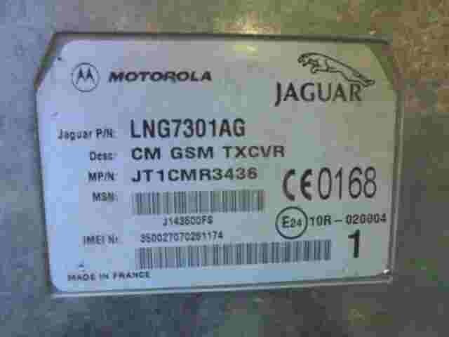 Centralita Bluetooth Teléfono Jaguar LNG7301AG Motorola CM GSM TXCVR JT1CMR3436